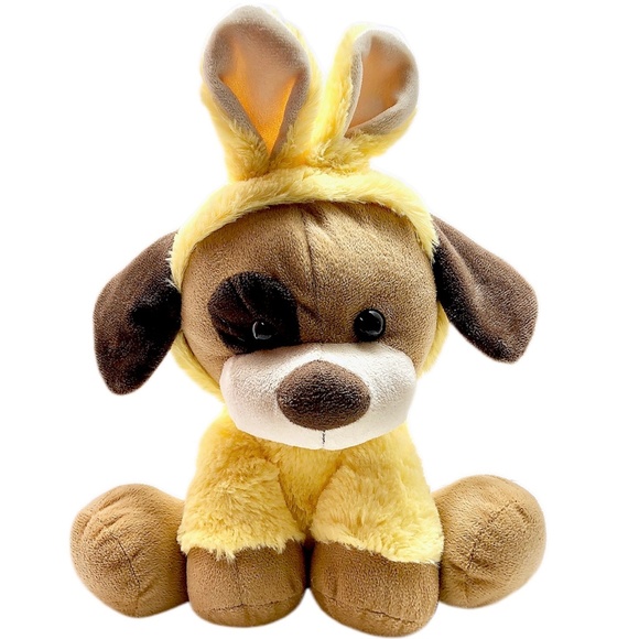 Kellytoy Other - EUC Brown Plush Dog - Dog in Rabbit Suit Stuffed Animal - Kellytoy Kelly Toys
